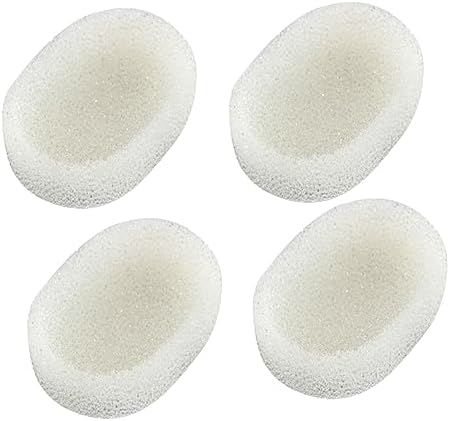 Healifty 4Pcs Quick Dry Soap Dishes with Drainage