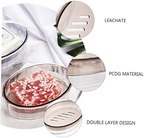 TINEASUR 1pc Creative Soap Container Decorative Drain Dish