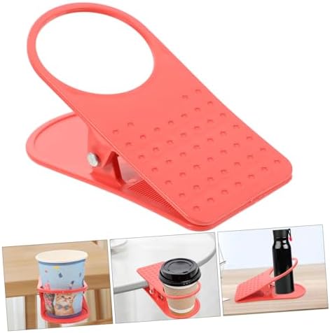 Unomor Table Cup Clamp Clip Holder for Home Office Restaurant