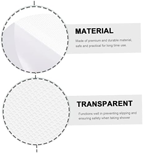Fondotin 1Set Non Slip Bathtub Floor Stickers with Scraper