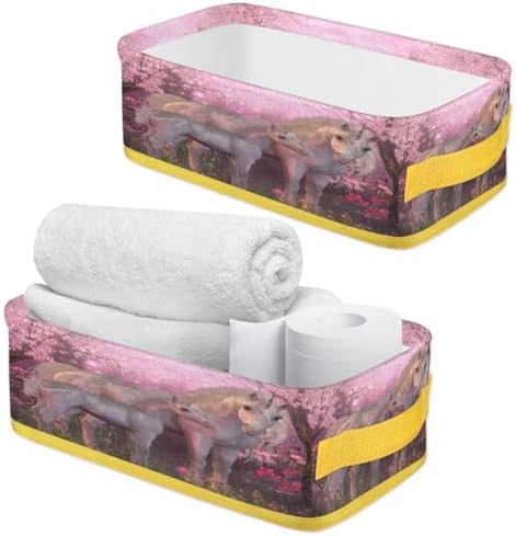 Vomwwlix Decorative Toilet Paper Basket for Bathroom Storage