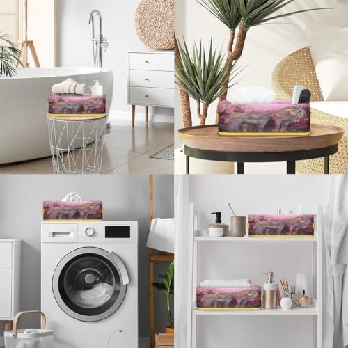 Vomwwlix Decorative Toilet Paper Basket for Bathroom Storage
