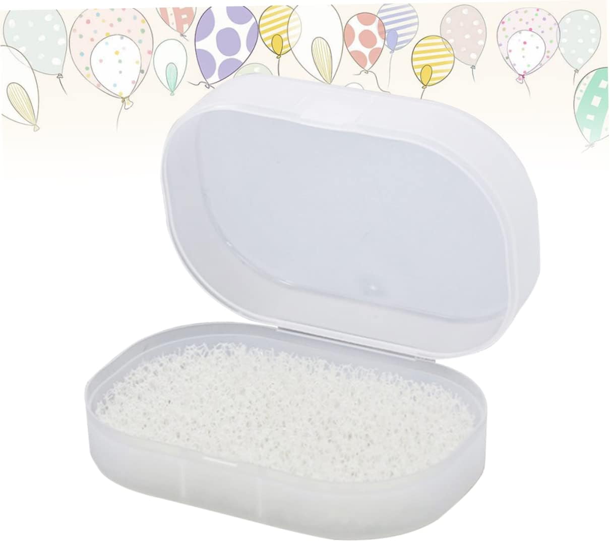 FONDOTIN 2pcs Leak-Proof Plastic Soap Dish Set