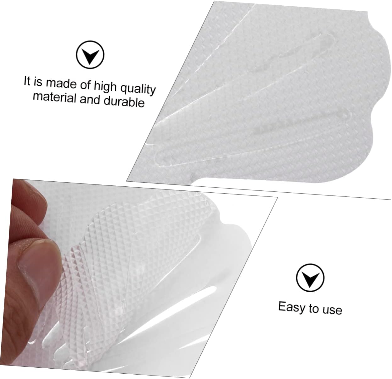 VALICLUD 12Pcs Shell Shape Non-Slip Bath Stickers for Safety and Traction