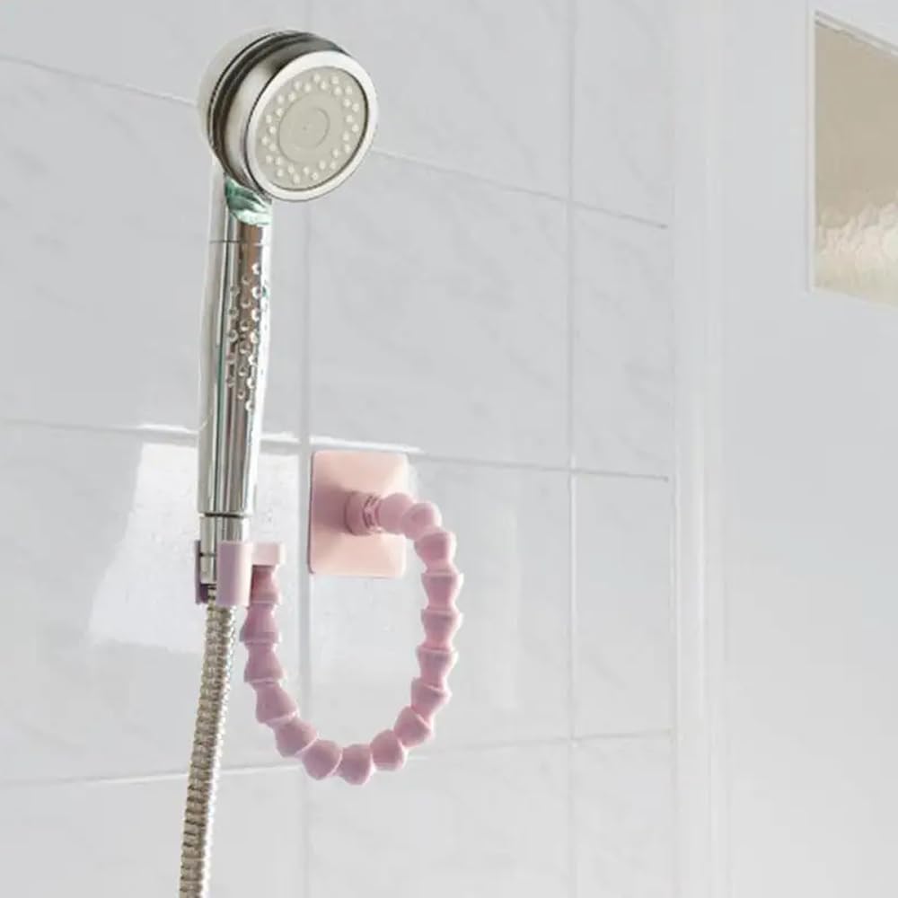 2Pcs Flexible Adjustable Toilet Paper Holder with Towel Hanger