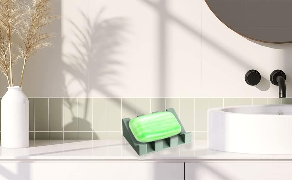 HANCELANT Soap Dish for Shower Bathroom Kitchen Bathtub