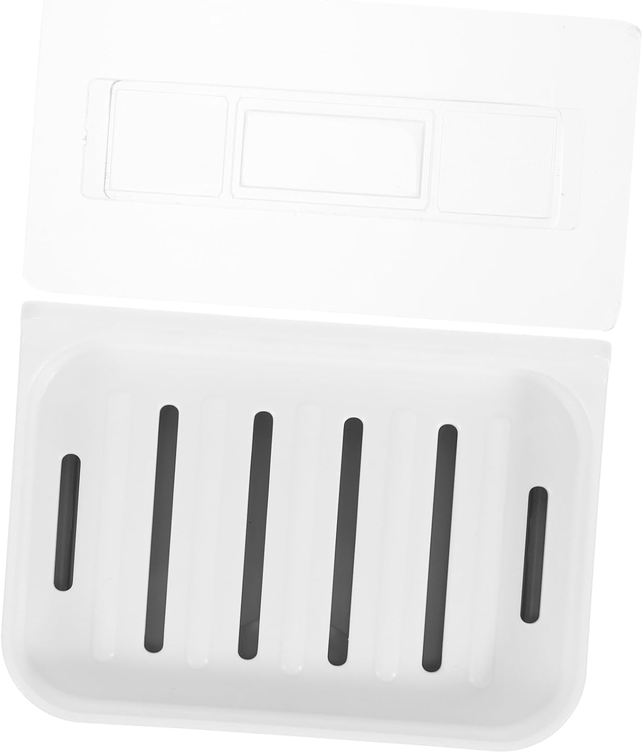 LABRIMP Absorbent Soap Dish No Drilling Wall Mount