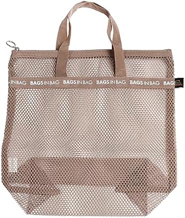 Mesh Travel Shower Caddy Tote Bag for Gym Swim Dorms Bathrooms