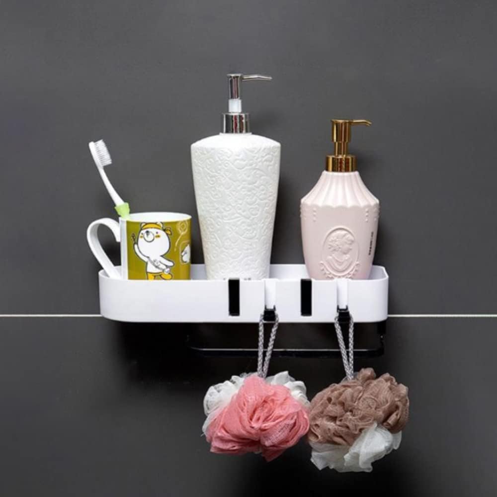 BAHELS Gray Shower Caddy Wall Mounted Organizer Shelf