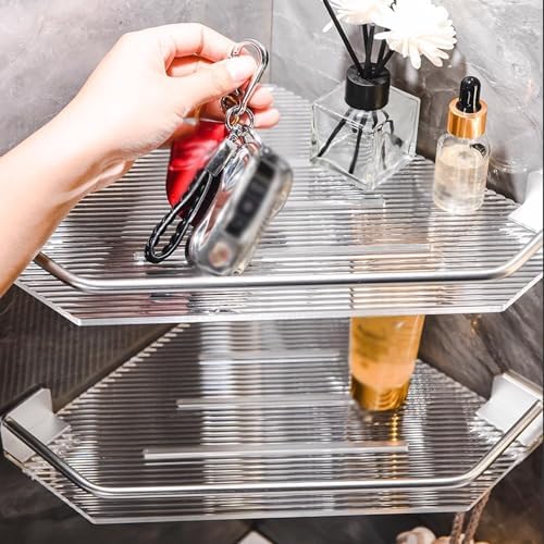 BAHELS Shower Caddy with Hooks and Shelf