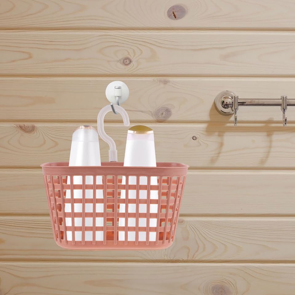 Cabilock Plastic Shower Basket Set with Handle