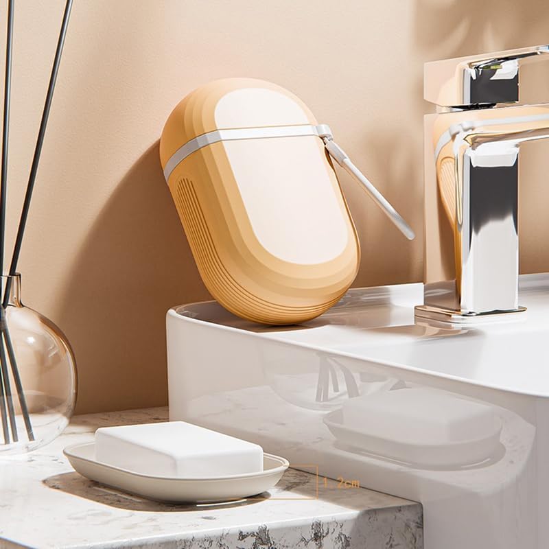 YAMSLAM Travel Soap Holder Leak Proof Durable