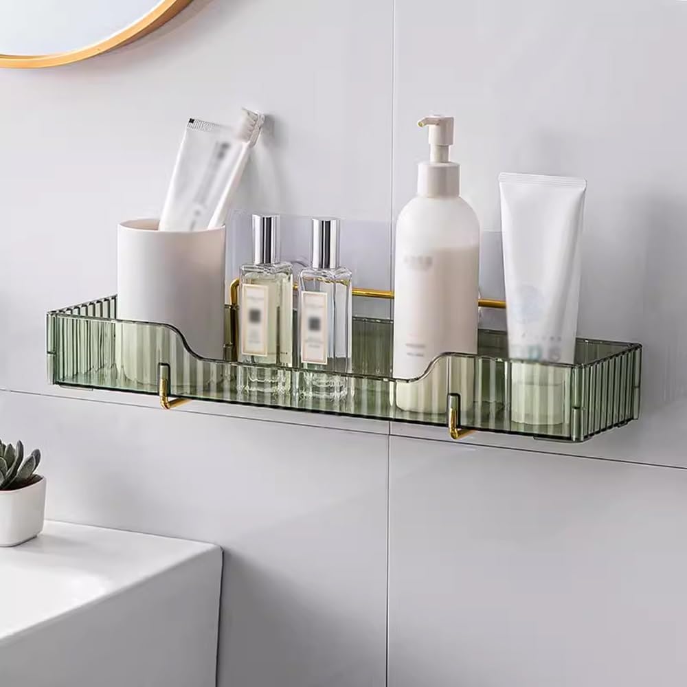 BAHELS Decorative Shower Caddy with Storage Shelf