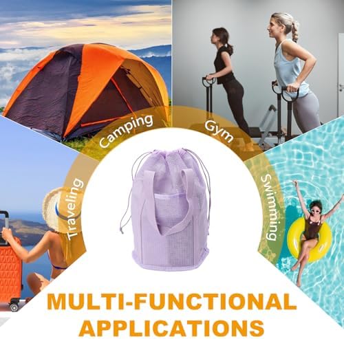 Portable Mesh Shower Caddy for Dorm Room Essentials