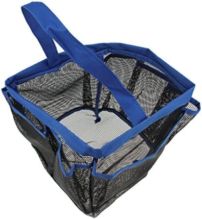 Holiberty Quick Dry Shower Caddy with 8 Pockets and Handle 1