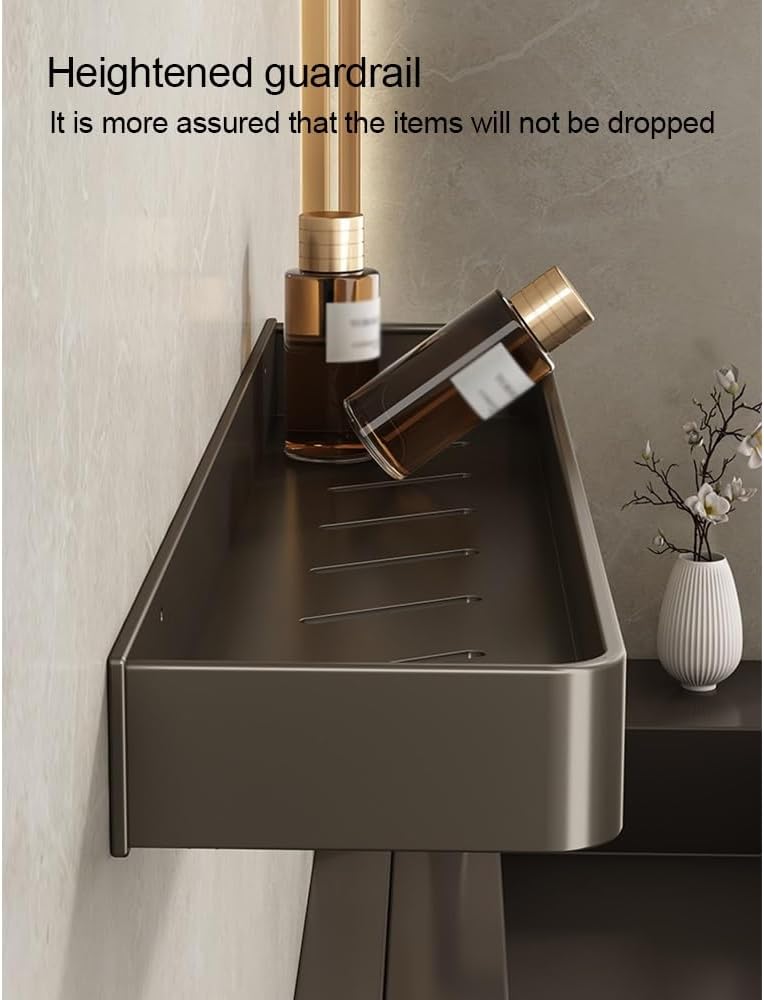 BAHELS Shower Caddy 1 Layer 30cm Wall Shelf