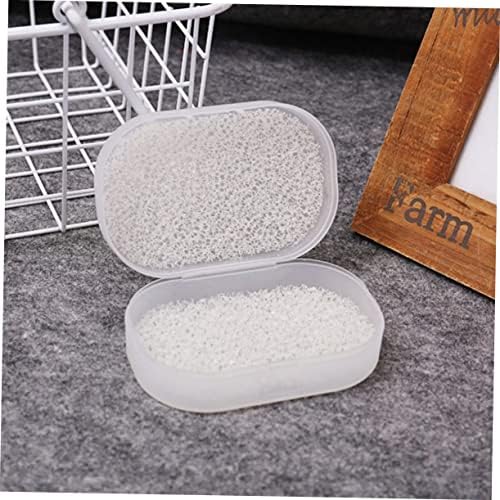 FONDOTIN 2pcs Leak-Proof Plastic Soap Dish Set
