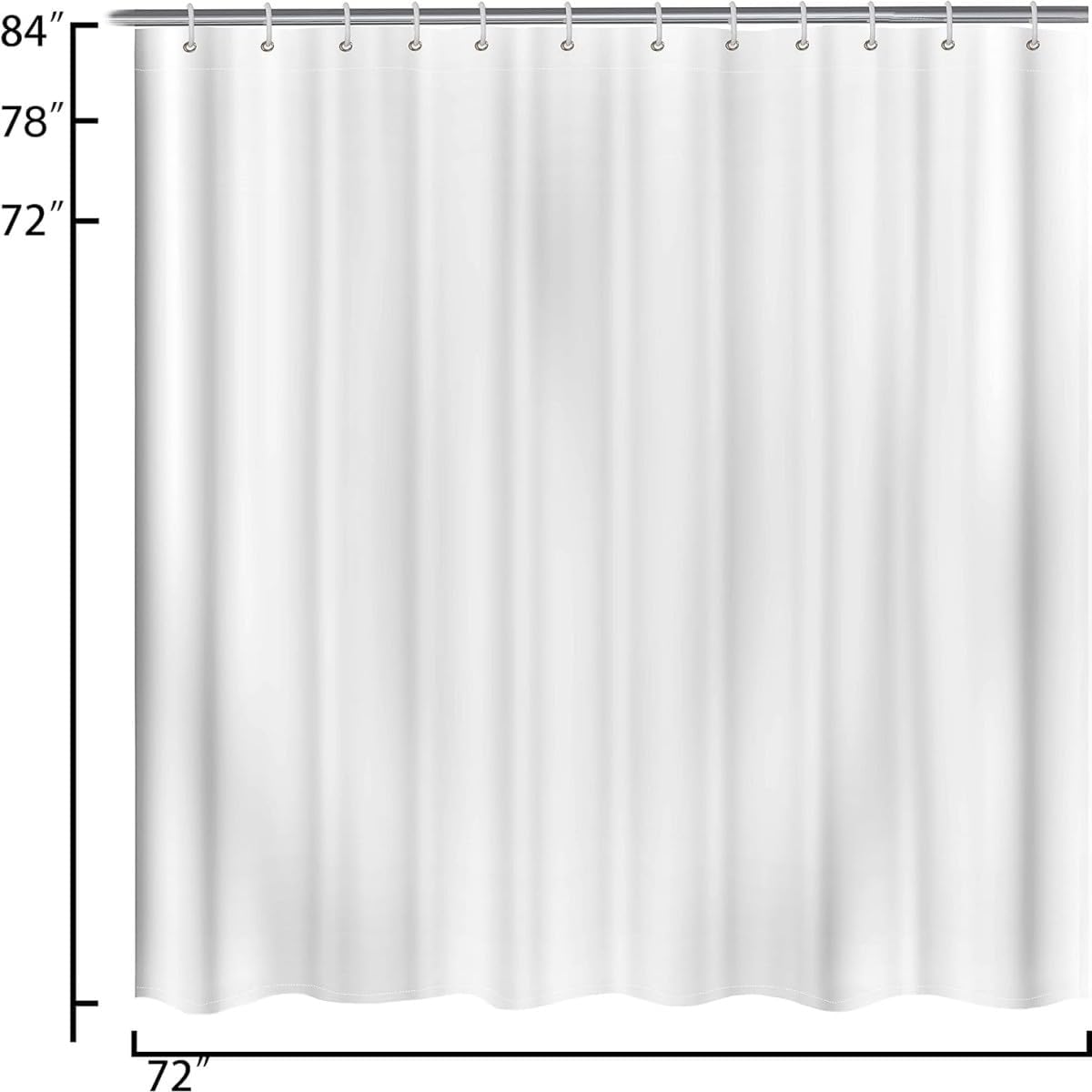 Erosebridal Cute Boba Tea Shower Curtain Set