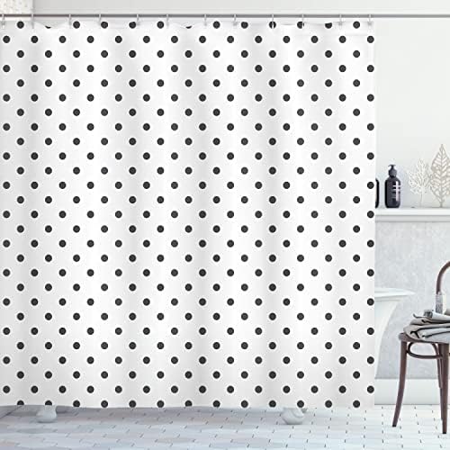 Ambesonne Abstract Shower Curtain Set with Hooks 1