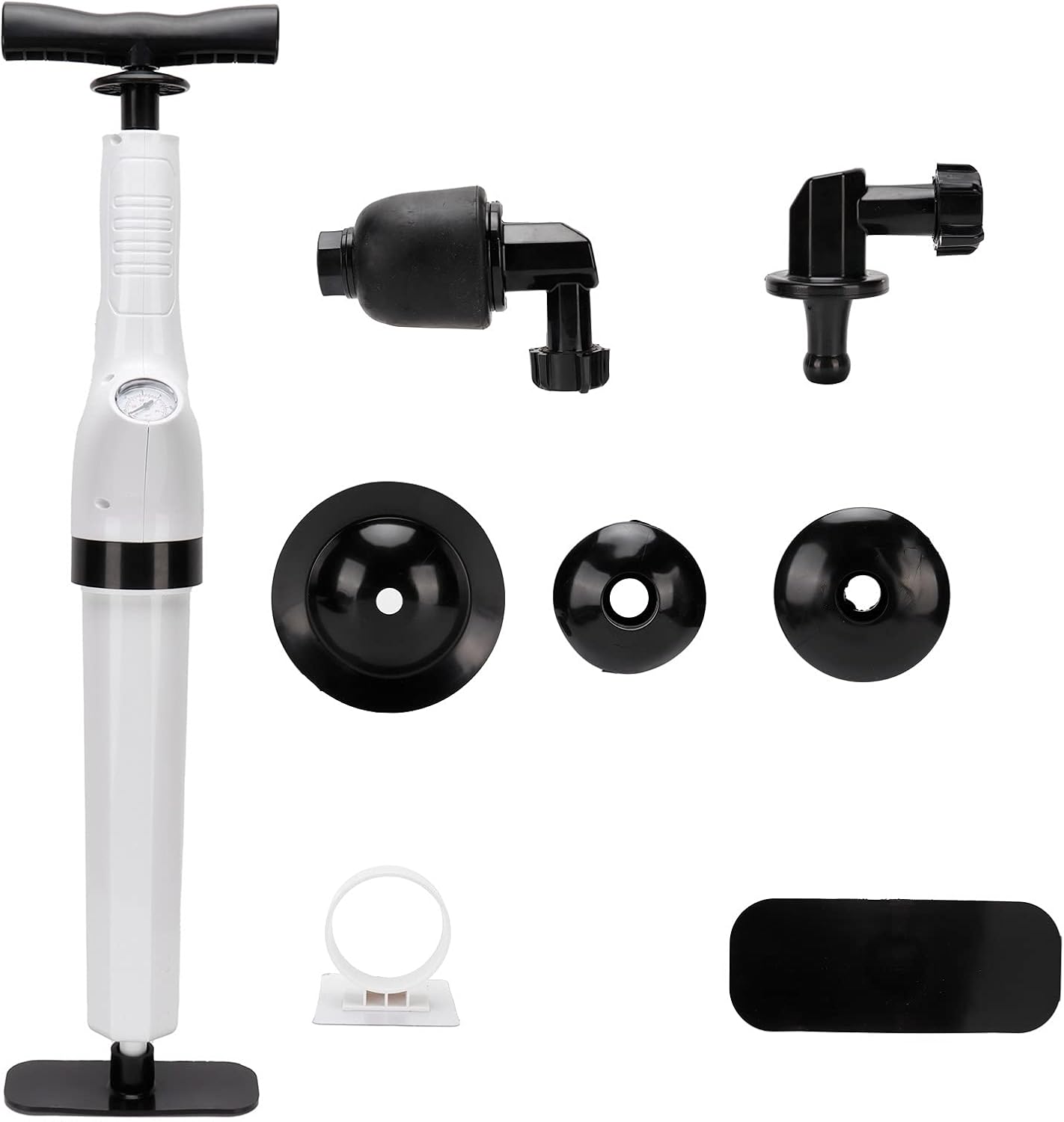 Tyenaza 9 in 1 Toilet Plunger Kit with Air Blaster