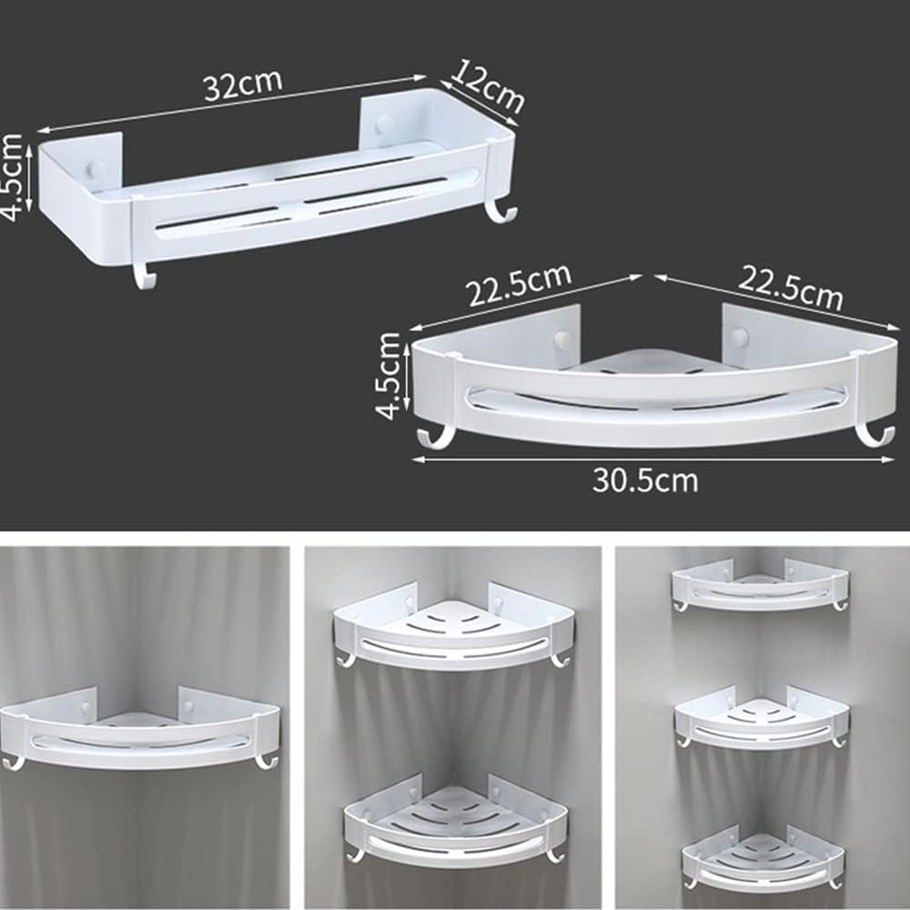 BAHELS Corner Shower Caddy Triangle Storage Shelf