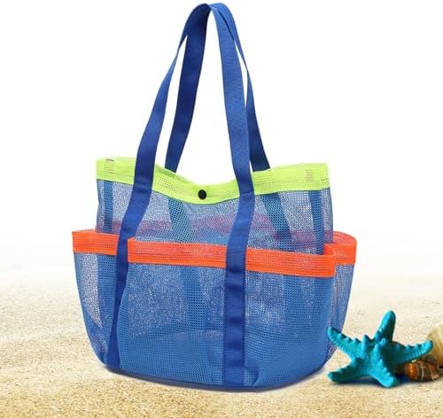 Mesh Shower Caddy - Waterproof Portable Tote With Multiple Pockets