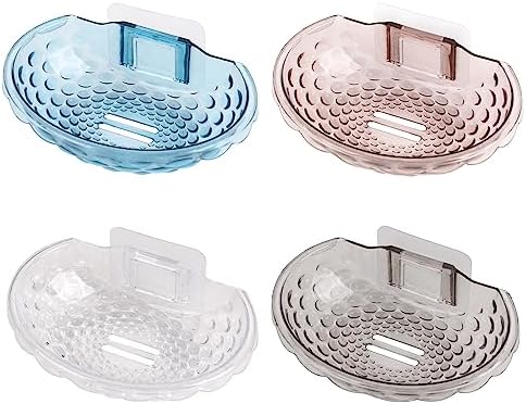 Wall Mounted Soap Holder Self Adhesive Bathroom Soap Rack