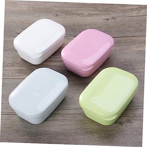 HOOTNEE Portable Soap Dish with Drainer and Anti-Slip Design 1