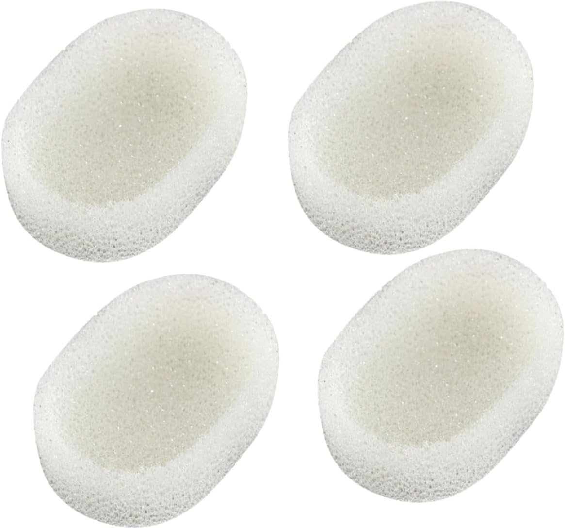 Healifty 4Pcs Quick Dry Soap Dishes with Drainage