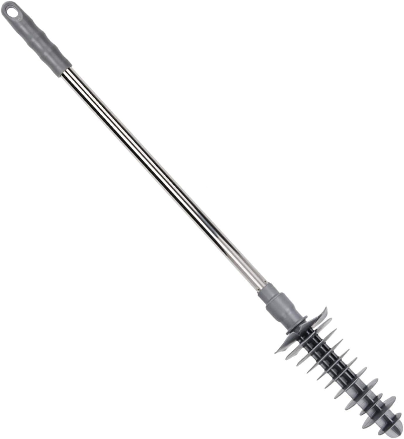 Haofy Toilet Plunger with Wall Hook and Flexible Head