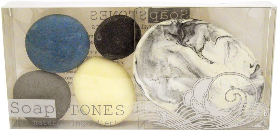 Fair Trade Handmade Soap Set with Porcelain Dish