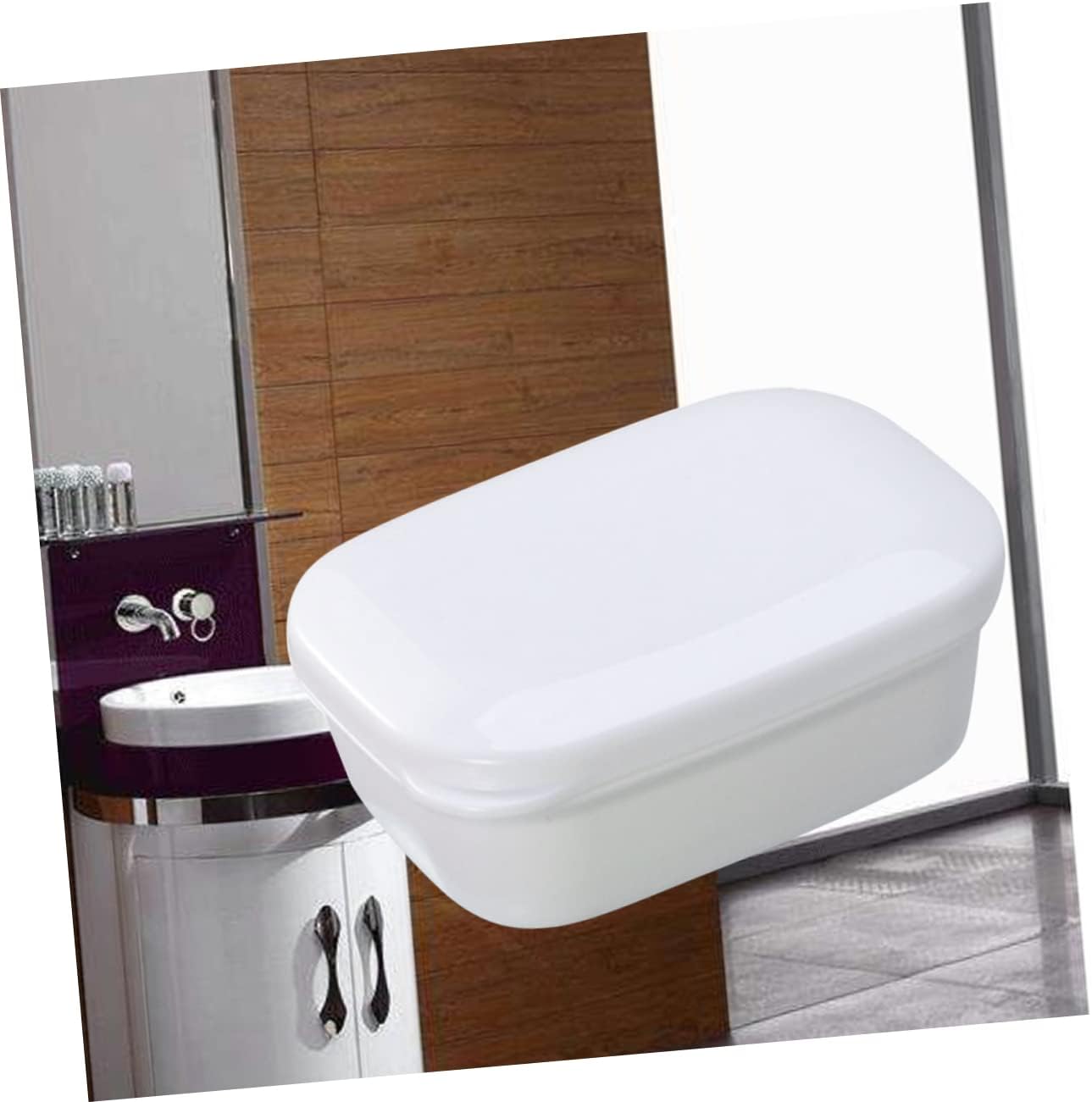 HOOTNEE Portable Soap Dish with Drainer and Anti-Slip Design 1