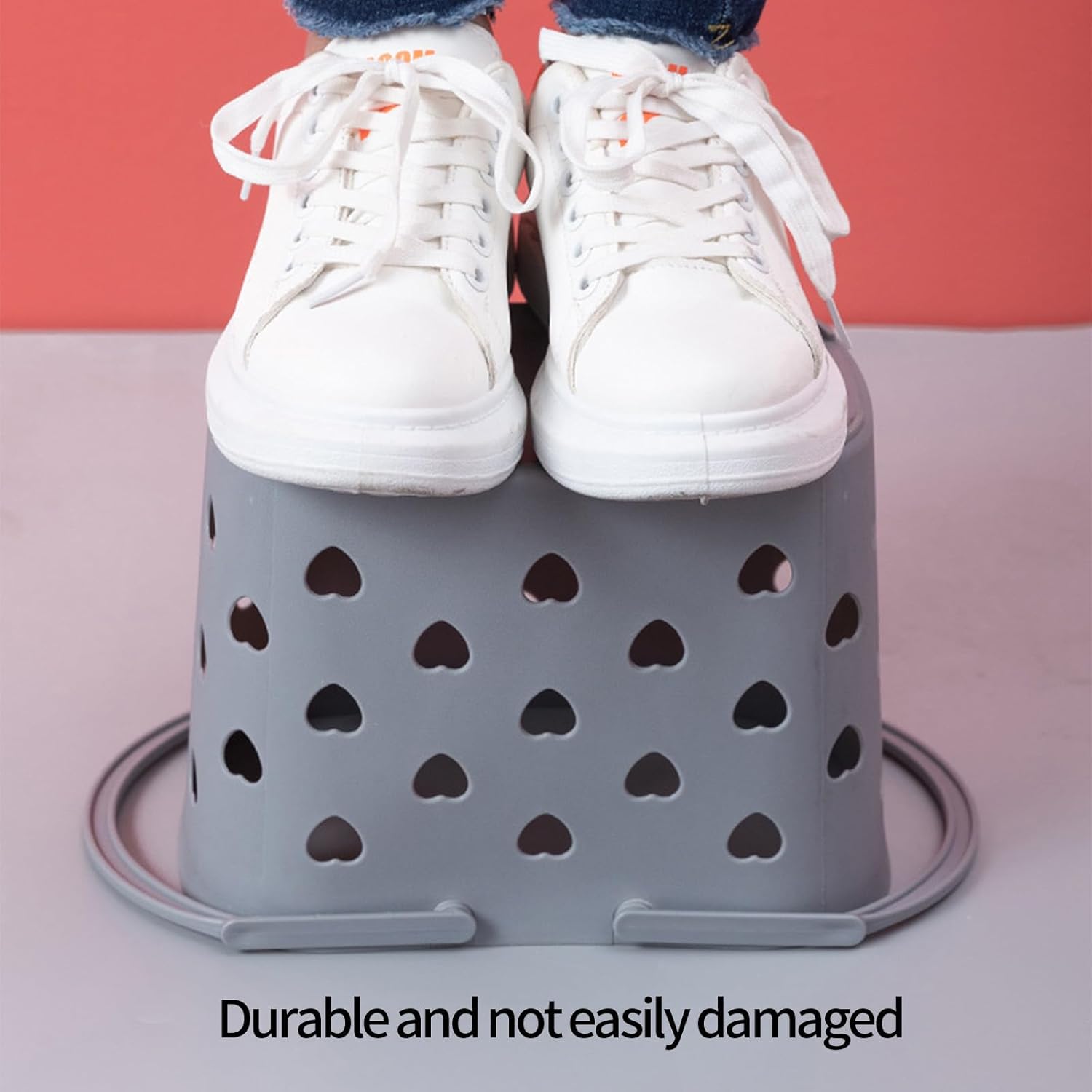 Portable Shower Caddy with Handles and Large Storage Capacity Gray