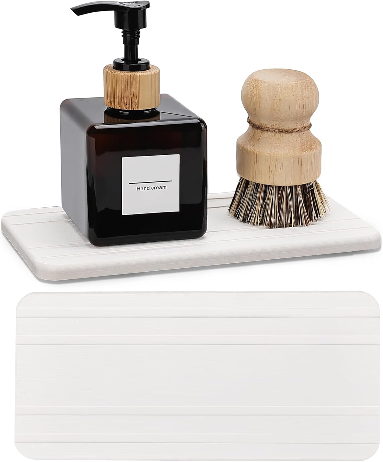 Evory Set of 2 Water Absorbent Diatomite Coasters