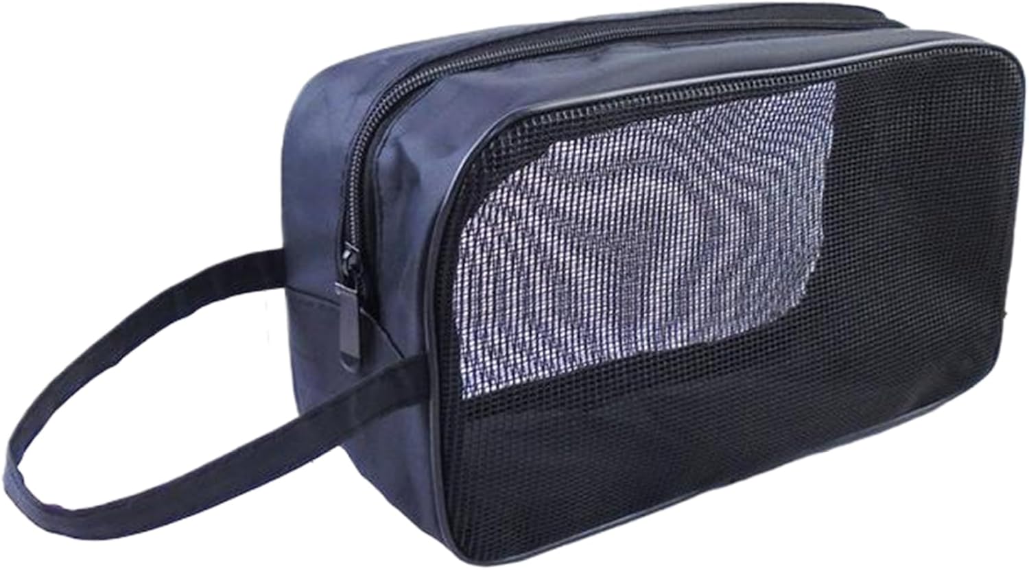 Csafyrt Mesh Shower Bag with Zipper and Strap