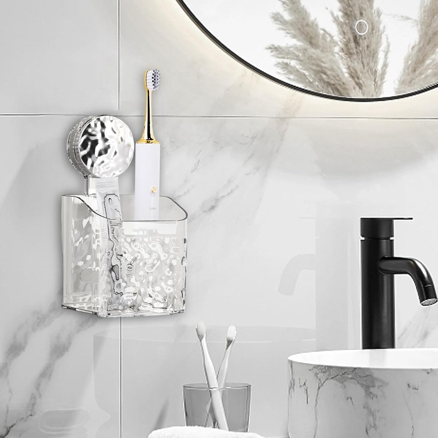 Stable Suction Caddy for Shower - Space-Saving Organizer