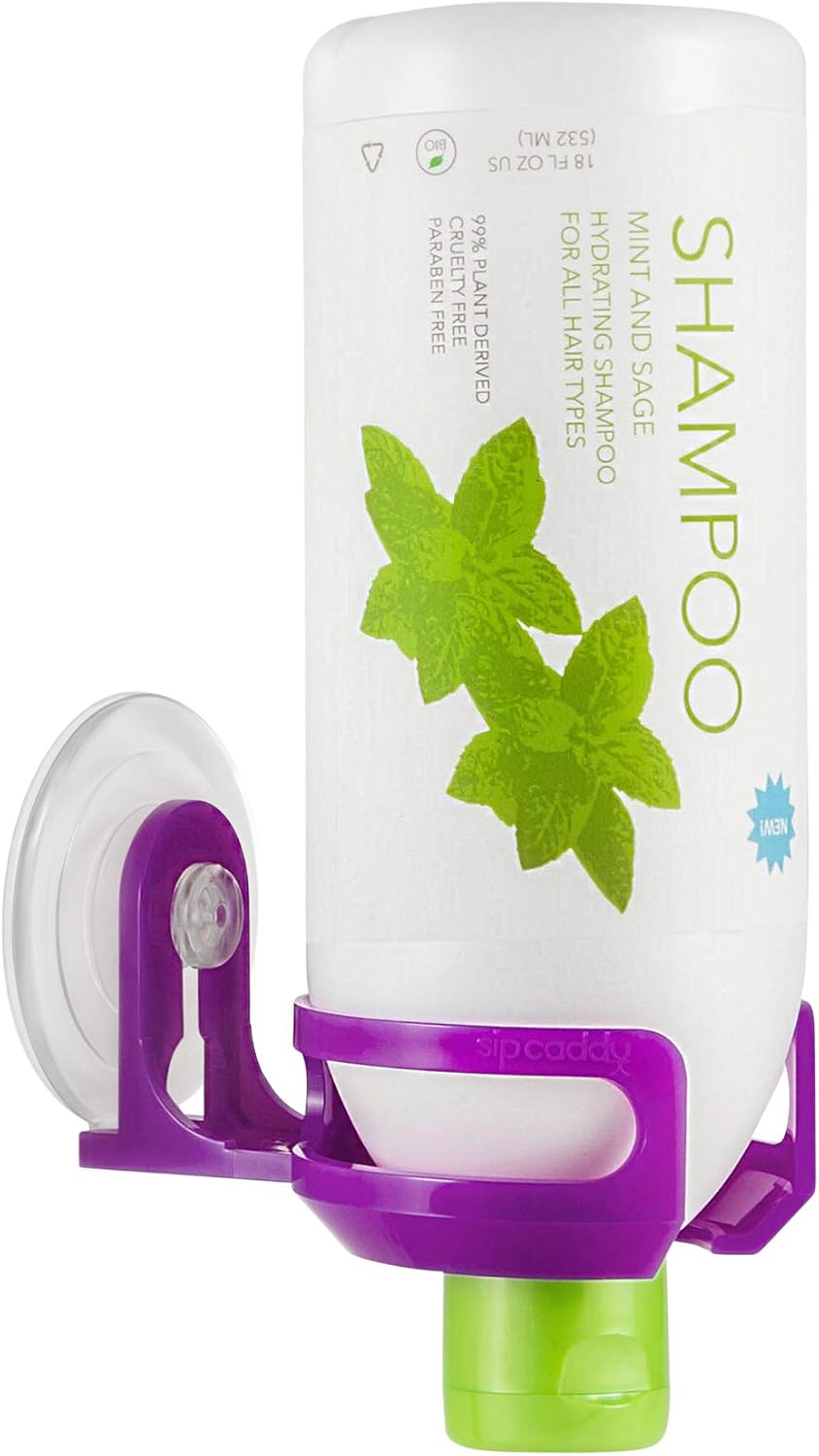 SipCaddy Portable Cupholder Caddy for Beer Wine Purple