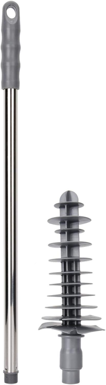 Haofy Toilet Plunger with Wall Hook and Flexible Head