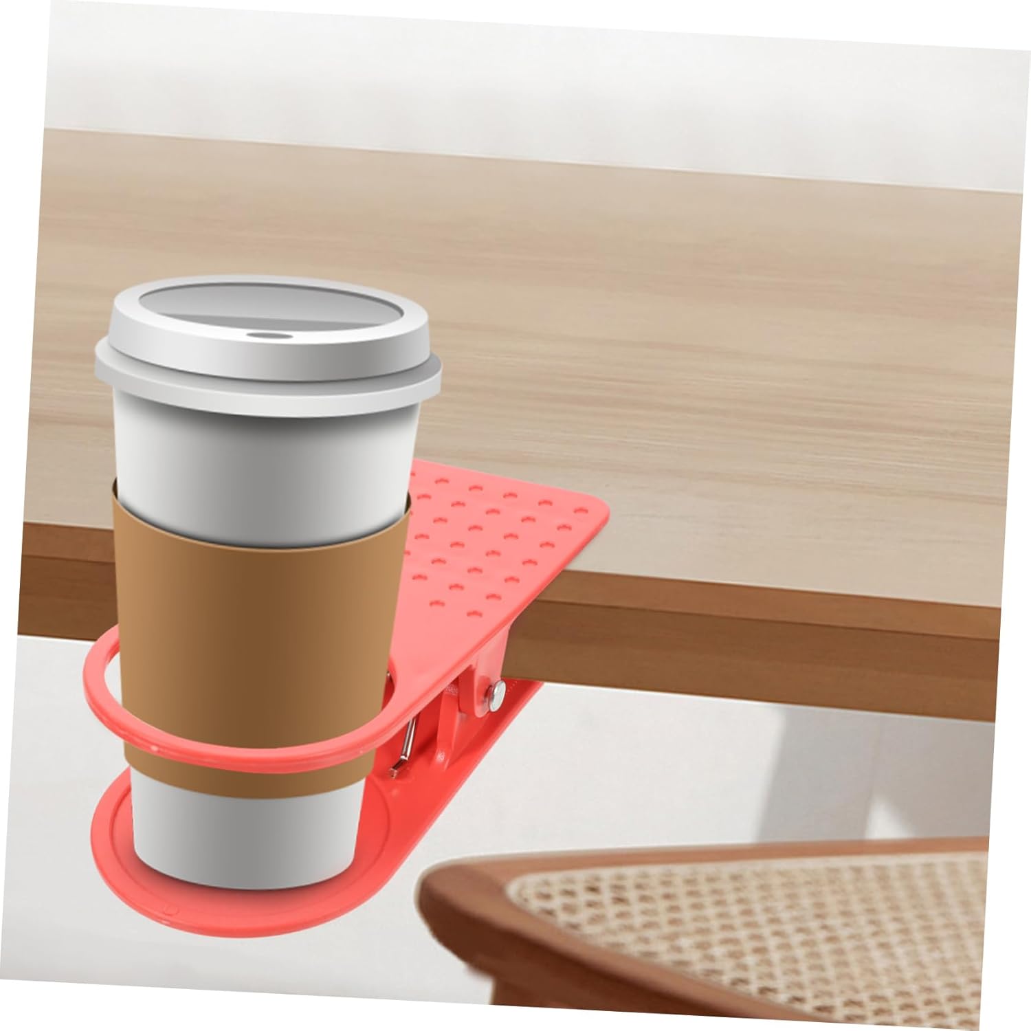 Unomor Table Cup Clamp Clip Holder for Home Office Restaurant