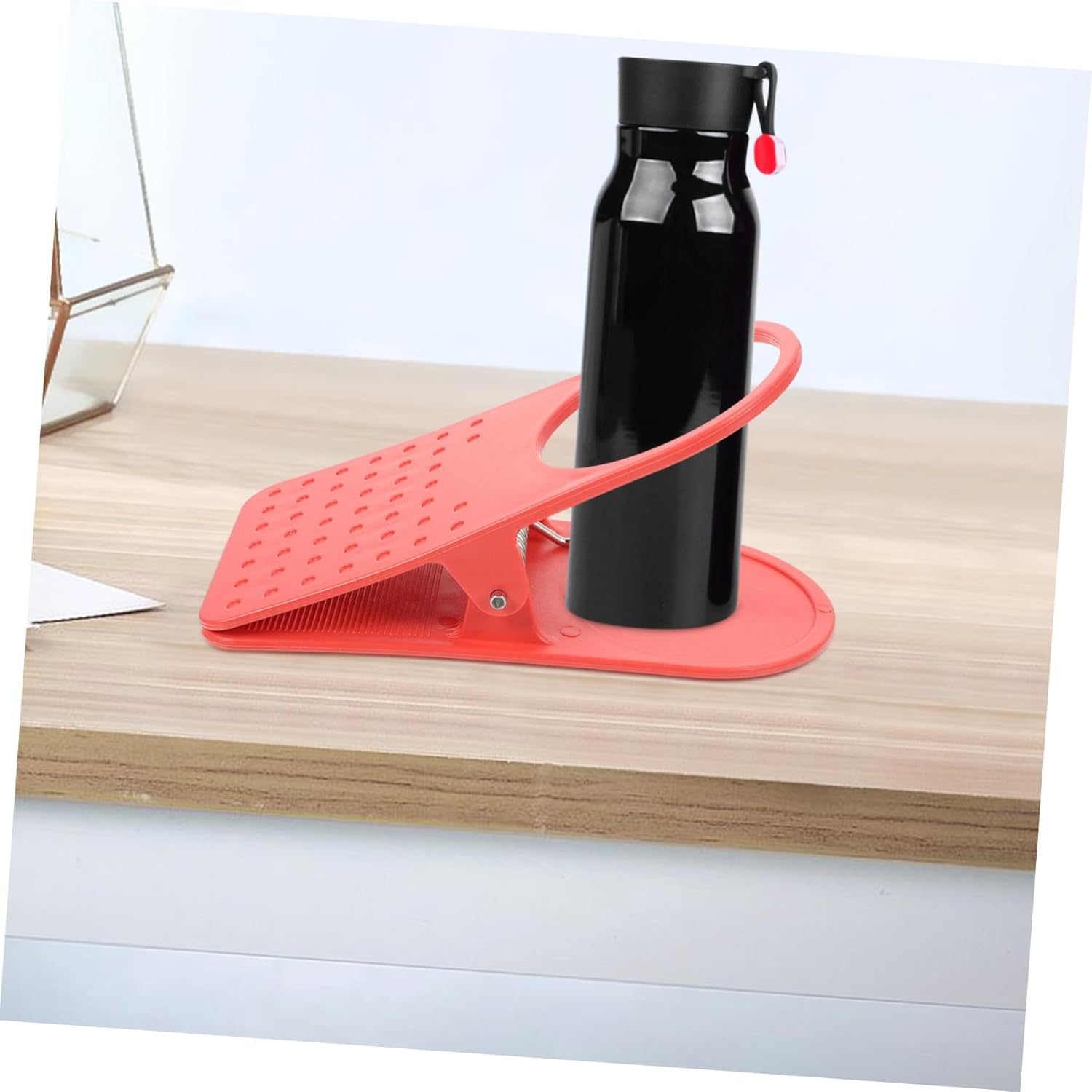 Unomor Table Cup Clamp Clip Holder for Home Office Restaurant