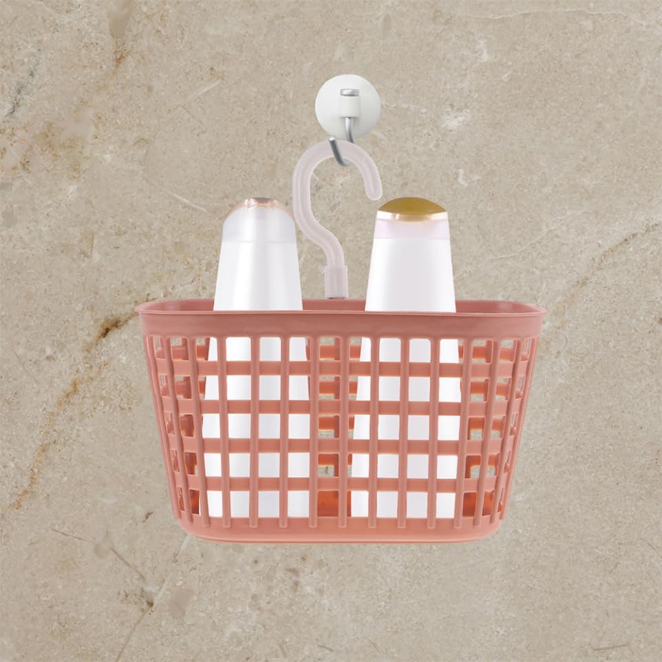 Cabilock Plastic Shower Basket Set with Handle
