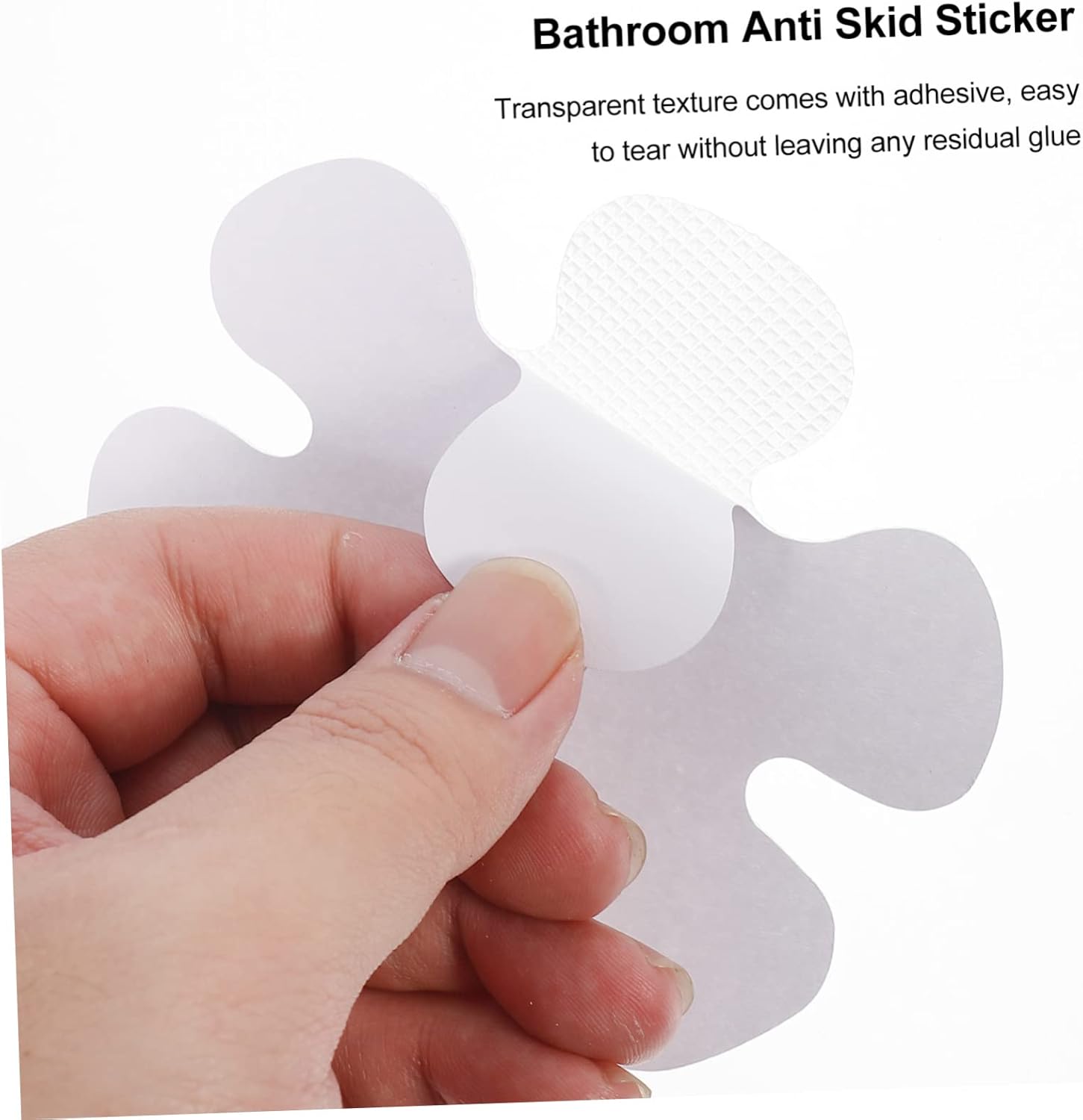 Fondotin 1Set Non Slip Bathtub Floor Stickers with Scraper