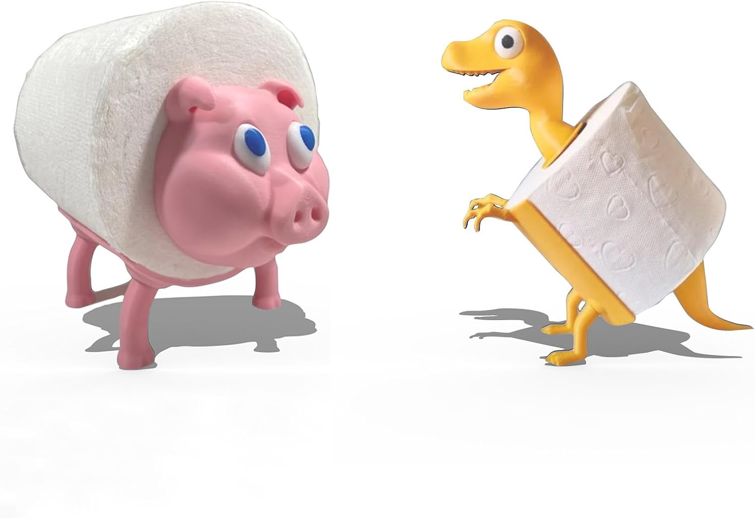 Cute Fluffy Sheep Toilet Paper Holder Set of 2