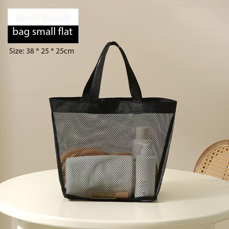 Mesh Shower Caddy with 8 Pockets and Hanging Hook