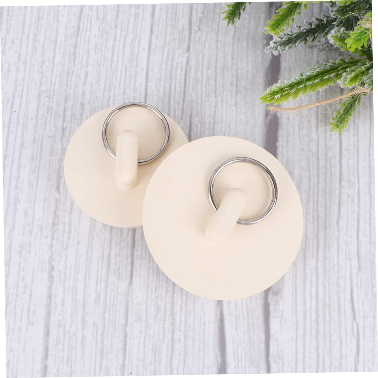DRESSOOS Ergonomic Drain Plugs Set of 4 with Hanging Ring 1