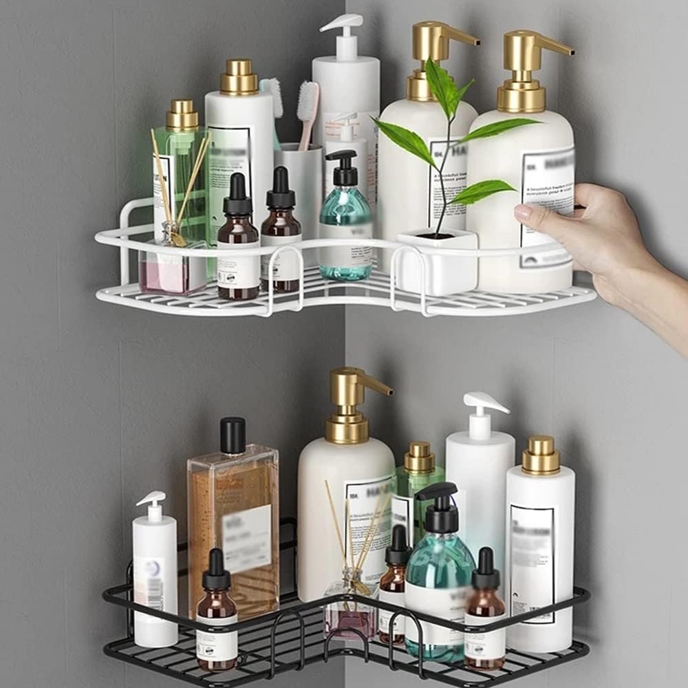 BAHELS Corner Shower Caddy White 1pc