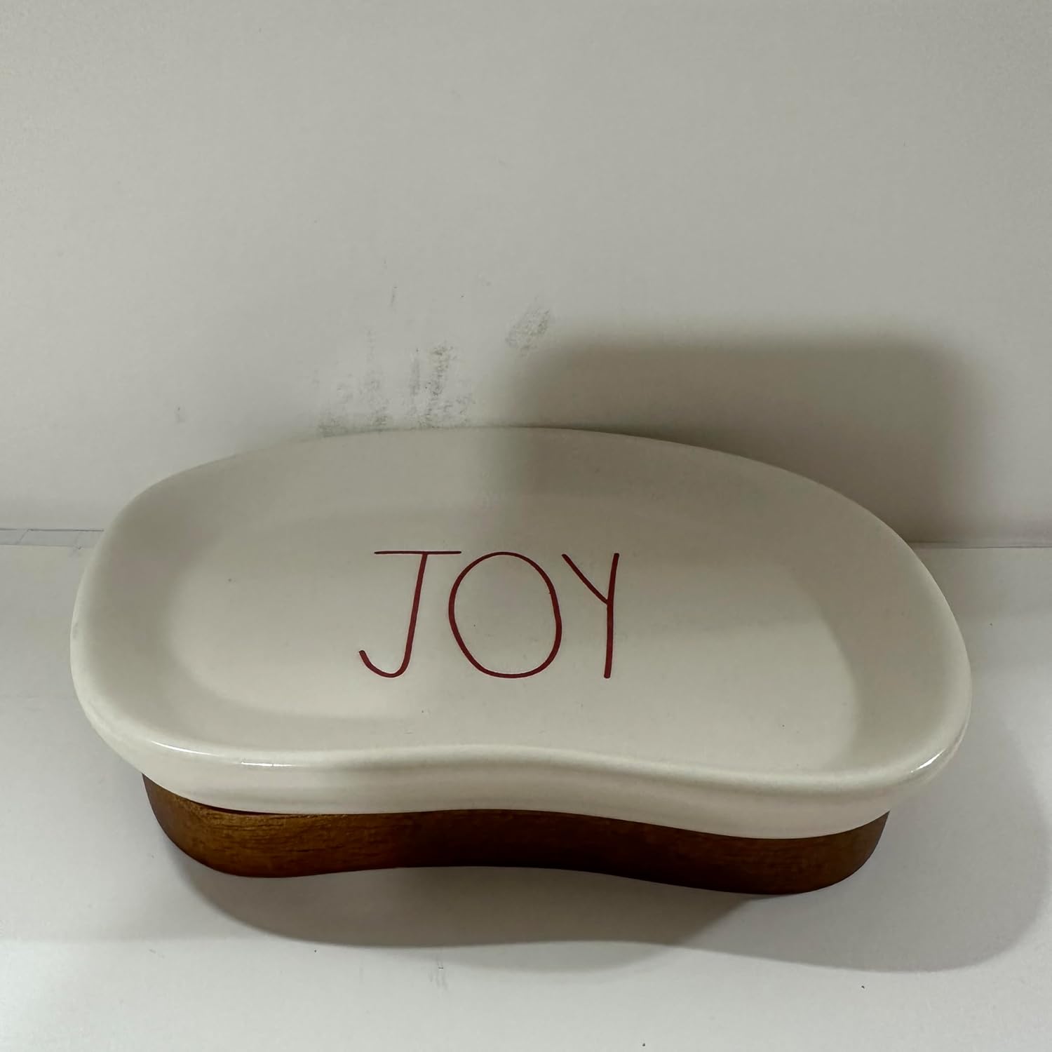 Rae -JOY Soap Dish Allside White Christmas Bath Accessory