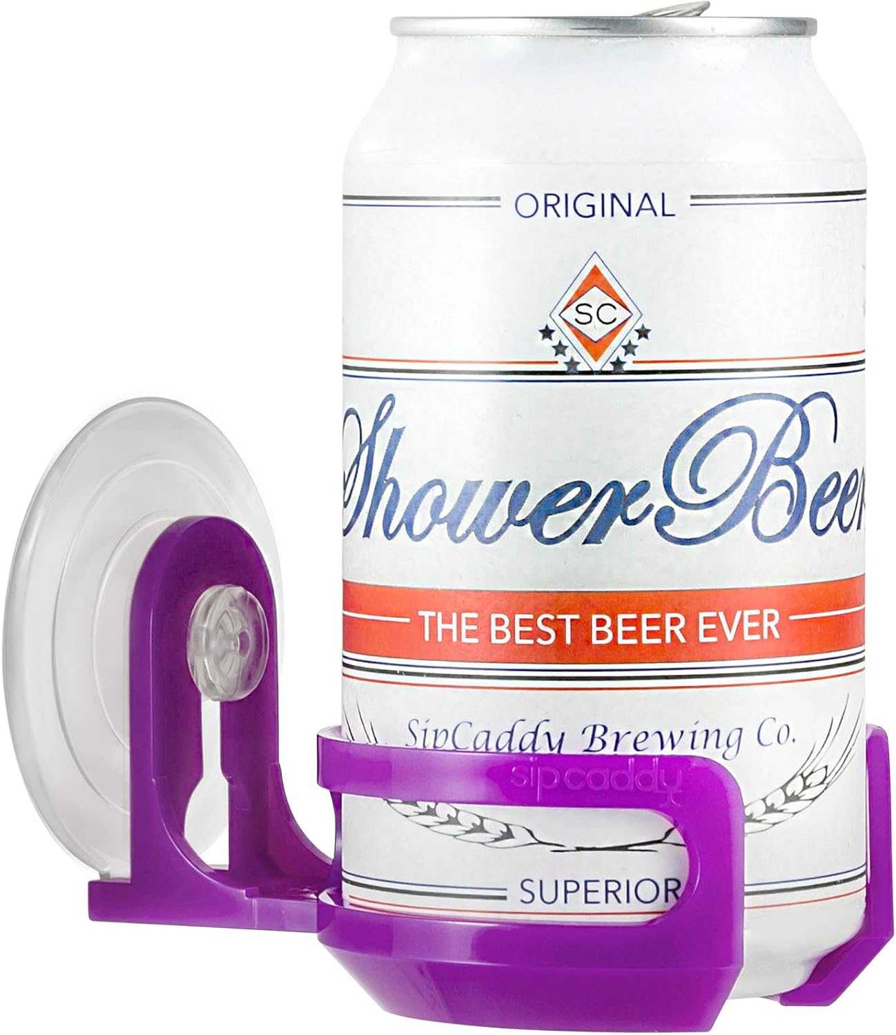 SipCaddy Portable Cupholder Caddy for Beer Wine Purple