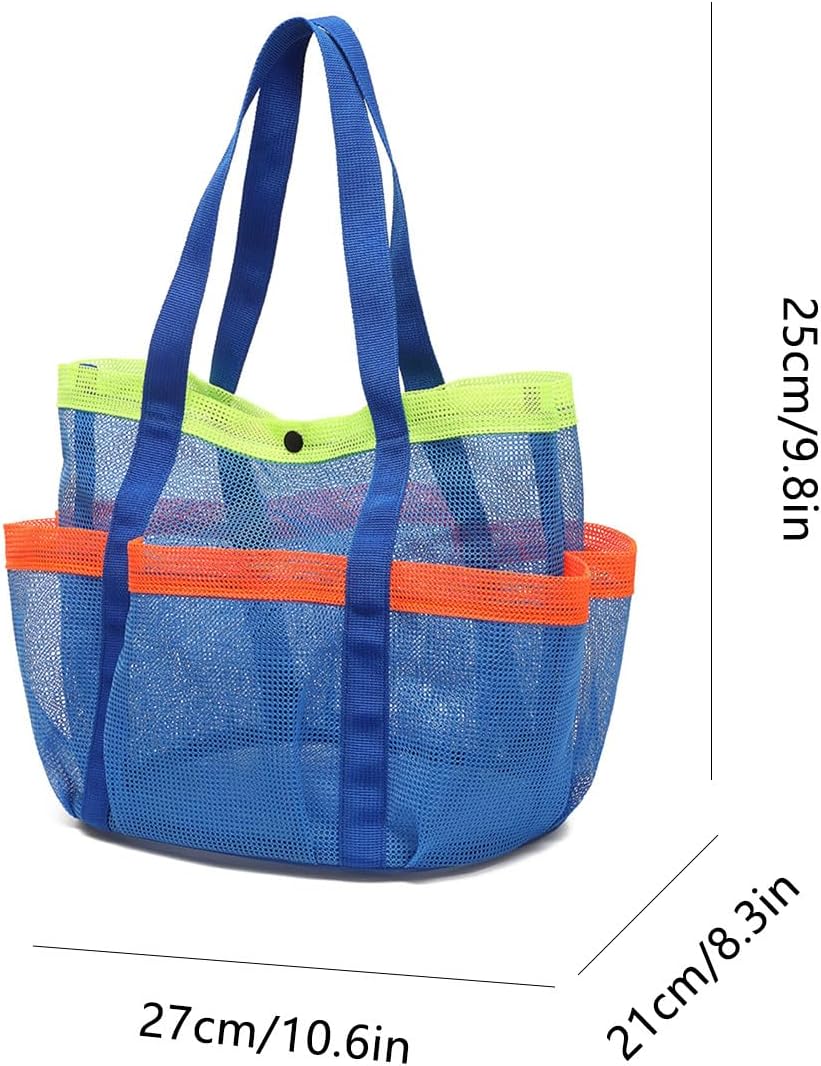 Mesh Shower Caddy - Waterproof Portable Tote With Multiple Pockets