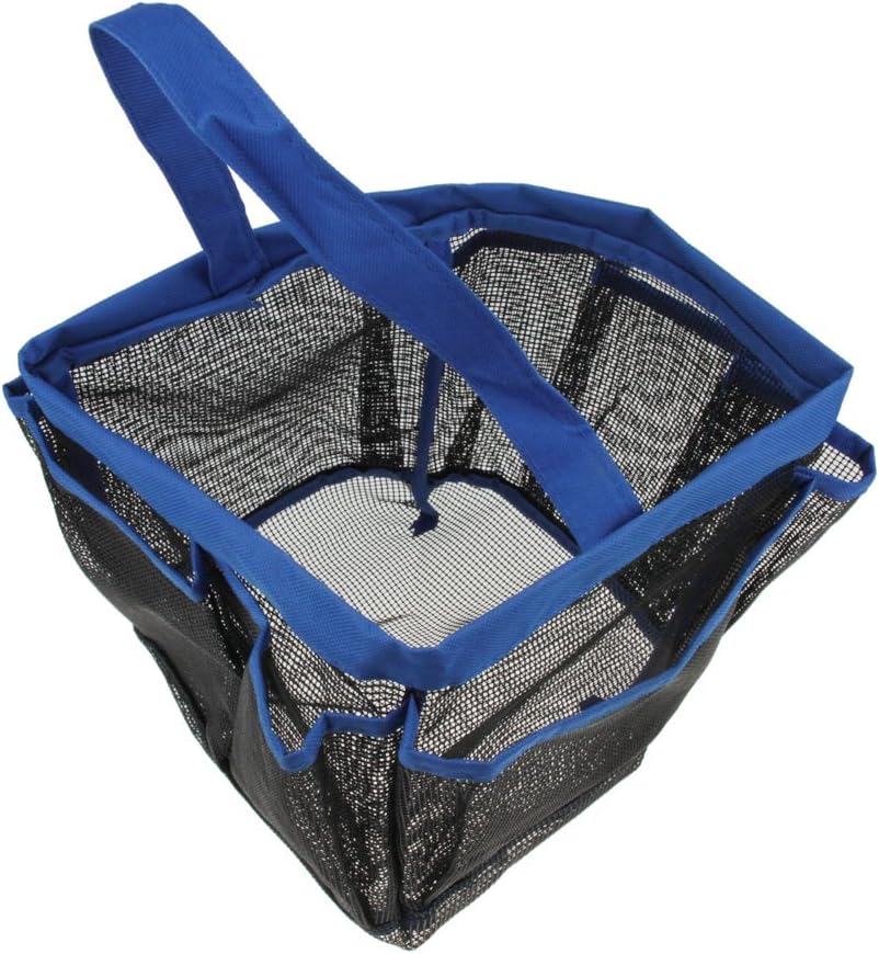 Holiberty Quick Dry Shower Caddy with 8 Pockets and Handle 1